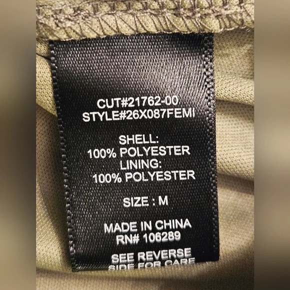 Trixxi Green Floral Puff Sleeve Tiered Smocked Mini Dress Cottagecore M EUC - Picture 11 of 13